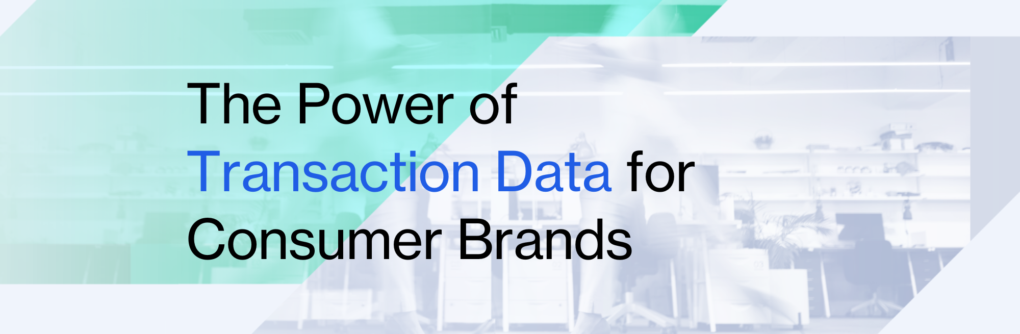 The Power of Transaction Data for Consumer Brands